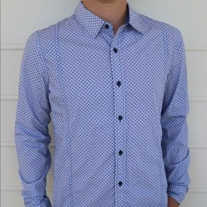 Men’s prana button down shirt